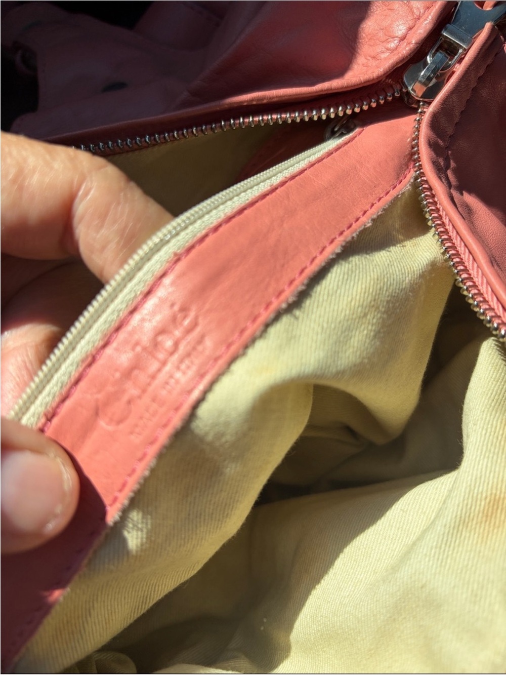 Chloe Silverado Bag in Porcelain Pink - Picture 4 of 12